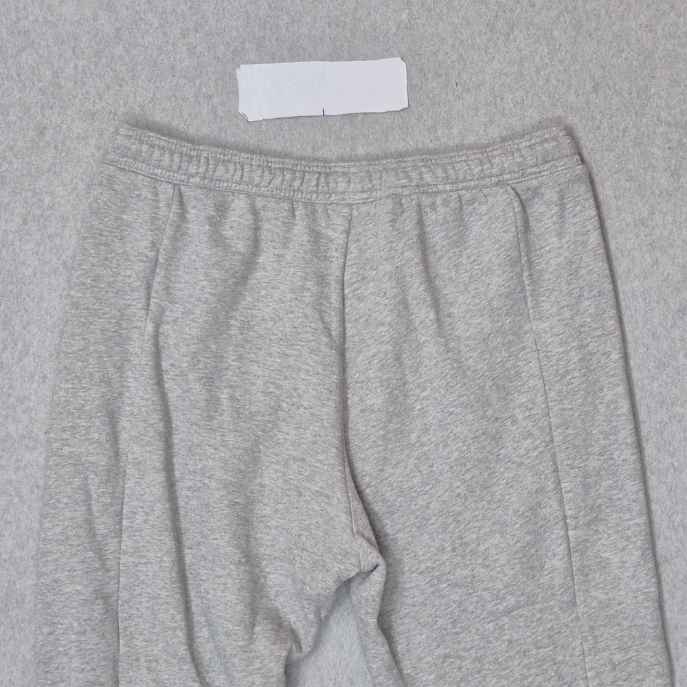Adidas Men Activewear Pants L Gray Sweatpants Fleece HP1949 Logo 28